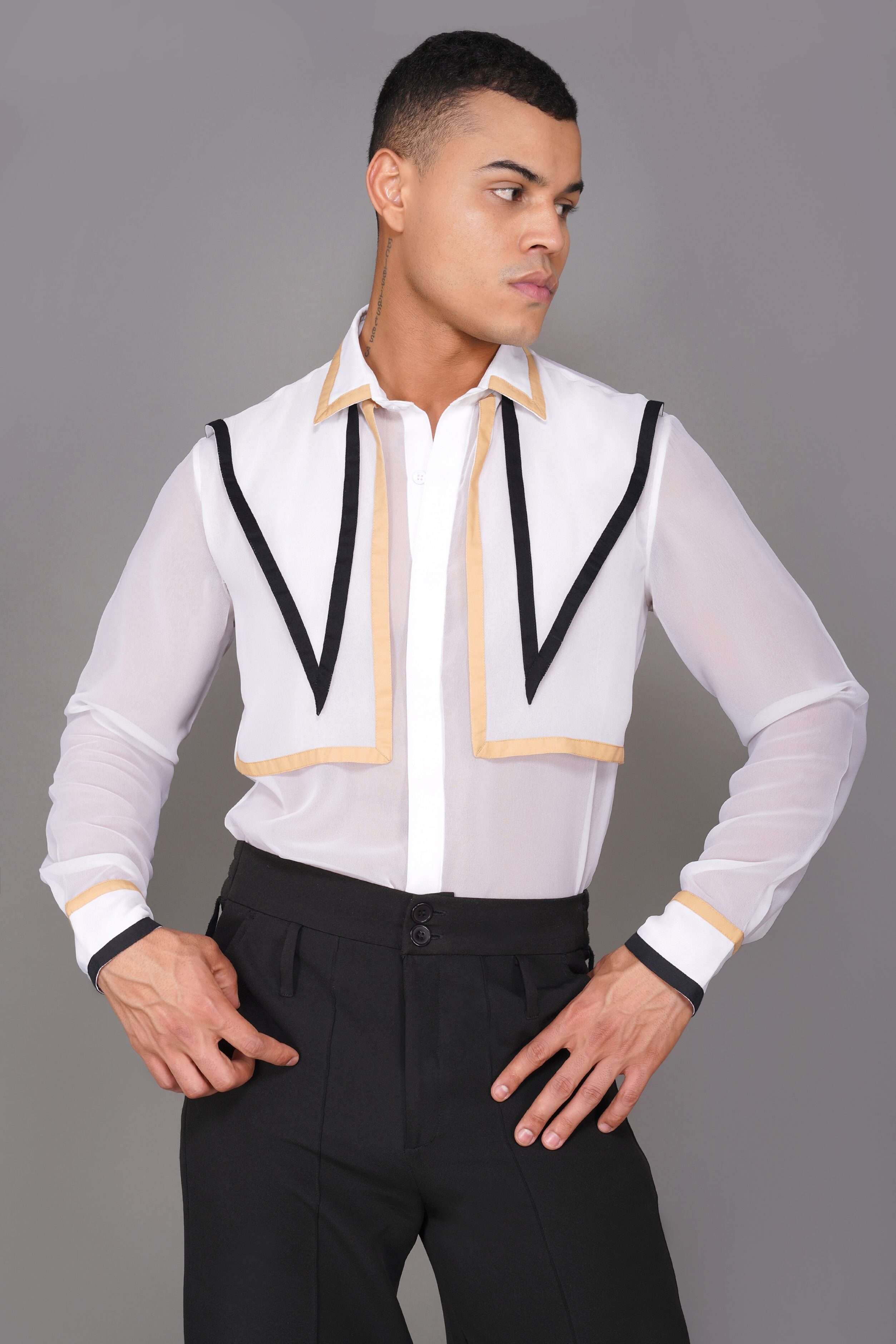 Double Collar Shirt