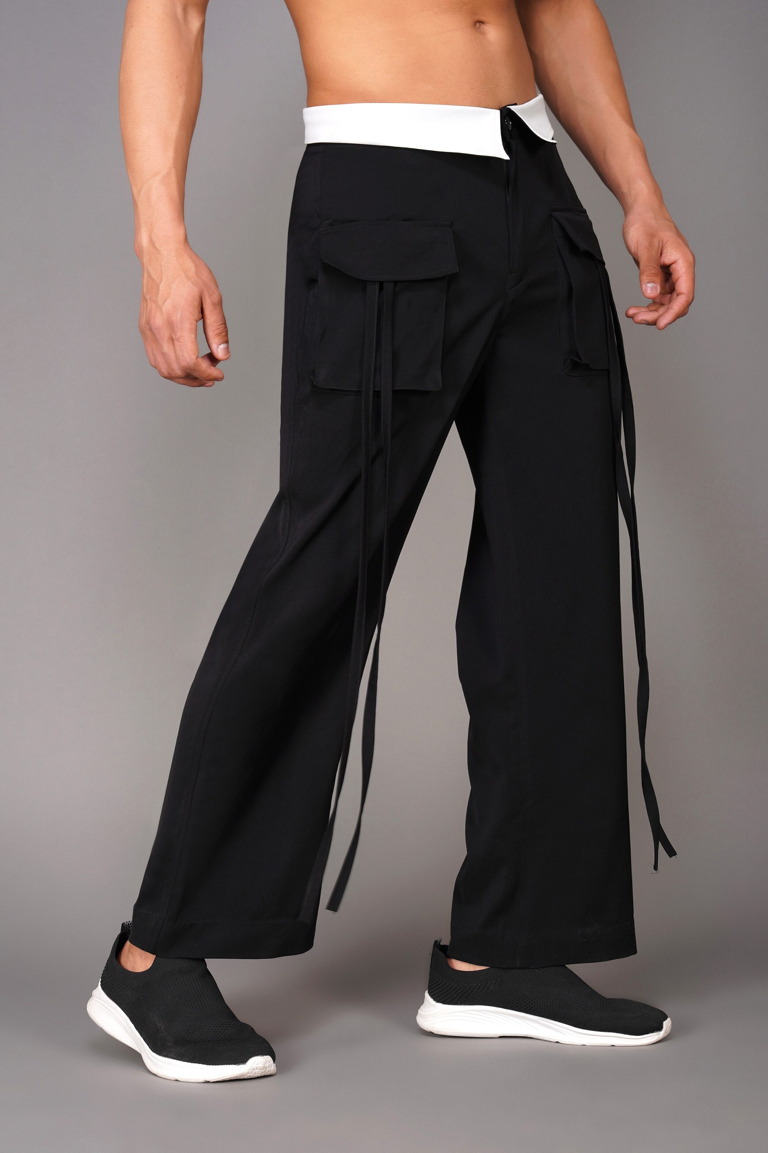 Collar Cargo Pants